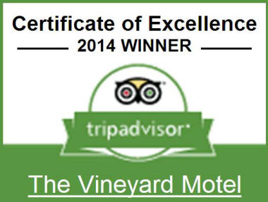 Trip advisor certificate of excellence 2014