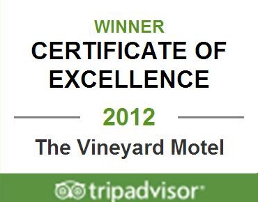 2012 Certificate of Excellence - TripAdvisor